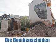 Fliegerbombe Schwabing - am Morgen dannach - Schadenbilanz - Fotos & Video (©Foto: Martin Schmitz)